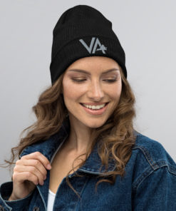 VA Virginia Organic Ribbed Beanie