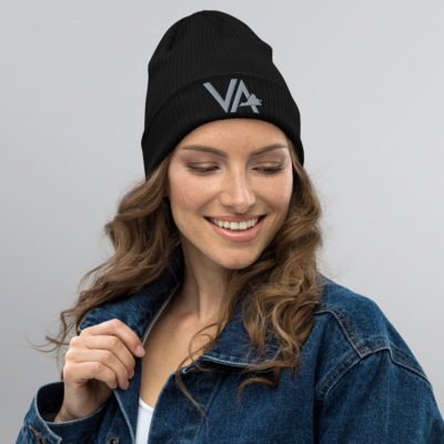 VA Virginia Organic Ribbed Beanie