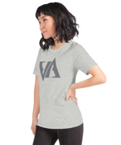 VA Virginia Abstract Grey