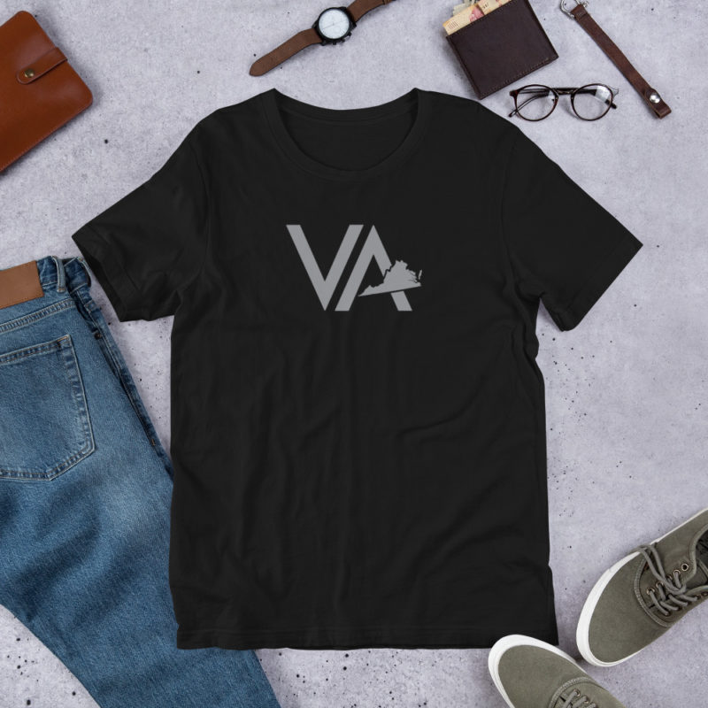 VA Virginia Grey T-Shirt