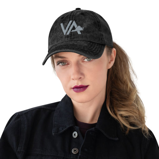 VA Virginia Vintage Cotton Twill Cap