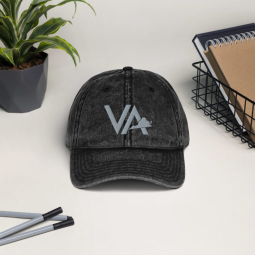 VA Virginia Vintage Cotton Twill Cap