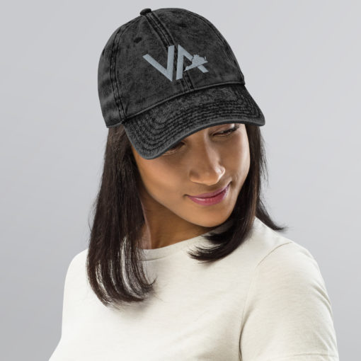 VA Virginia Vintage Cotton Twill Cap