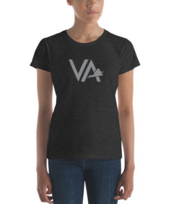 VA Virginia Grey Logo Ladies Shirt